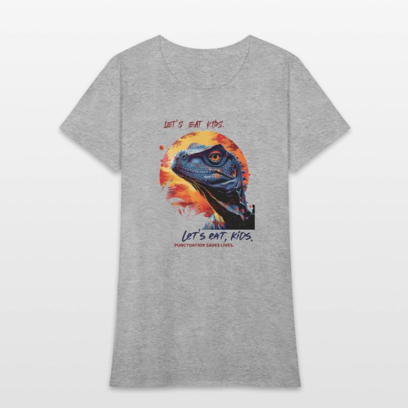 Let's Eat Kids Punctuation Saves Lives Dinosaur Gr