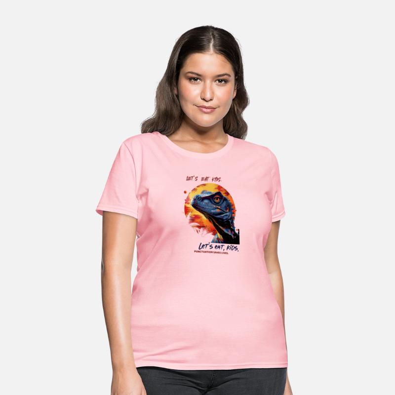Let's Eat Kids Punctuation Saves Lives Dinosaur Gr