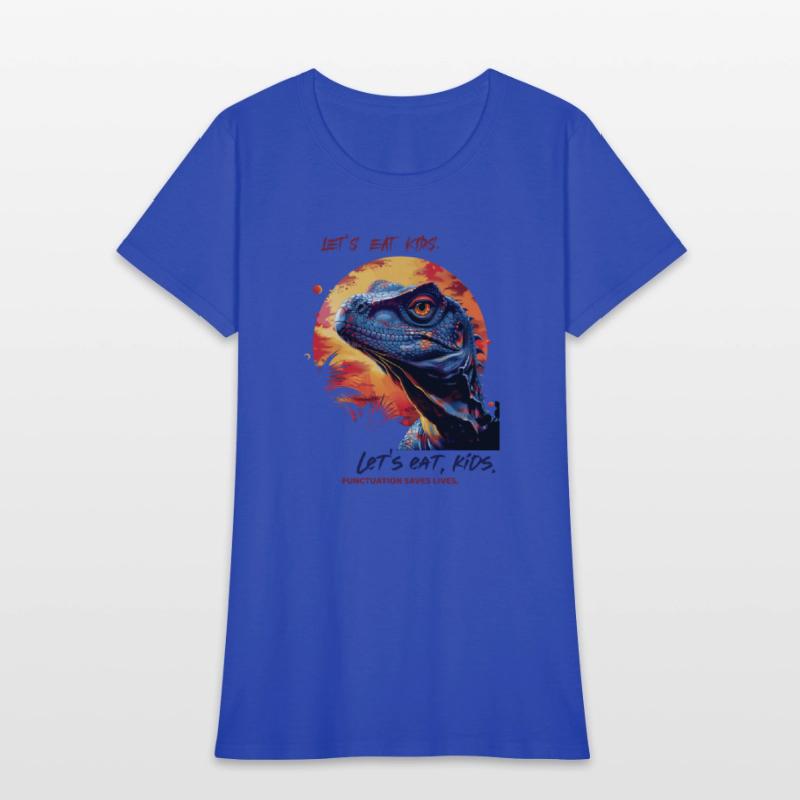 Let's Eat Kids Punctuation Saves Lives Dinosaur Gr