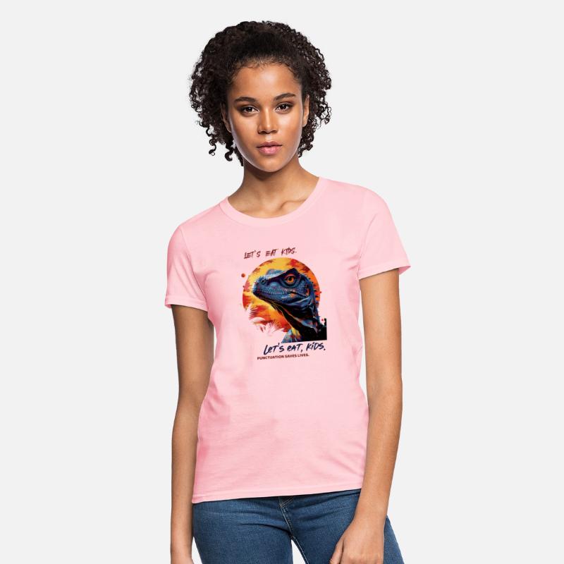 Let's Eat Kids Punctuation Saves Lives Dinosaur Gr