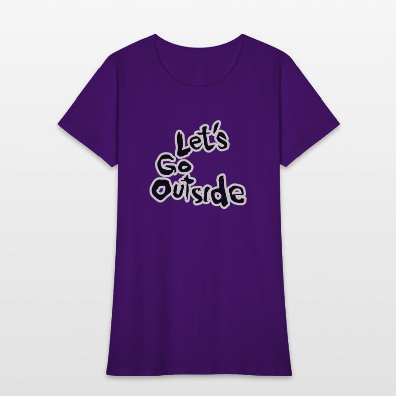 Let’s Go Outside - Custom Typography Art