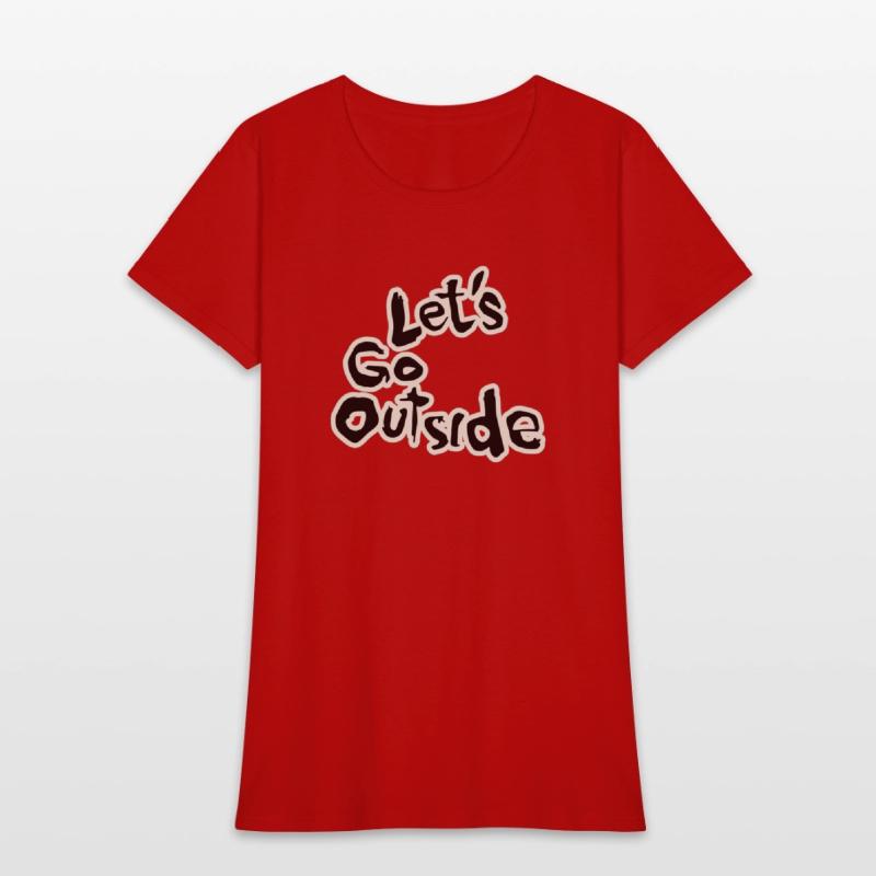 Let’s Go Outside - Custom Typography Art