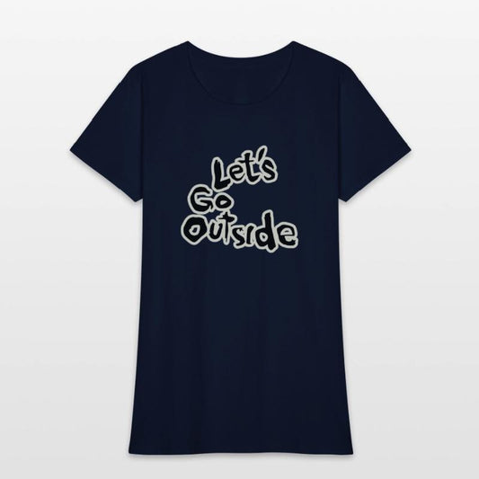 Let’s Go Outside - Custom Typography Art