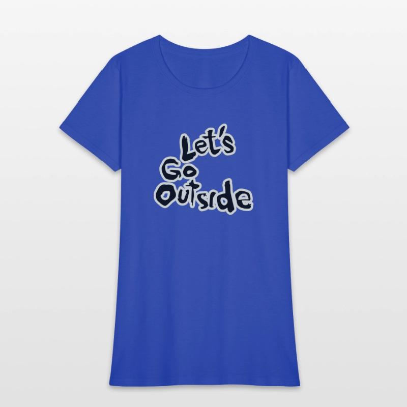 Let’s Go Outside - Custom Typography Art