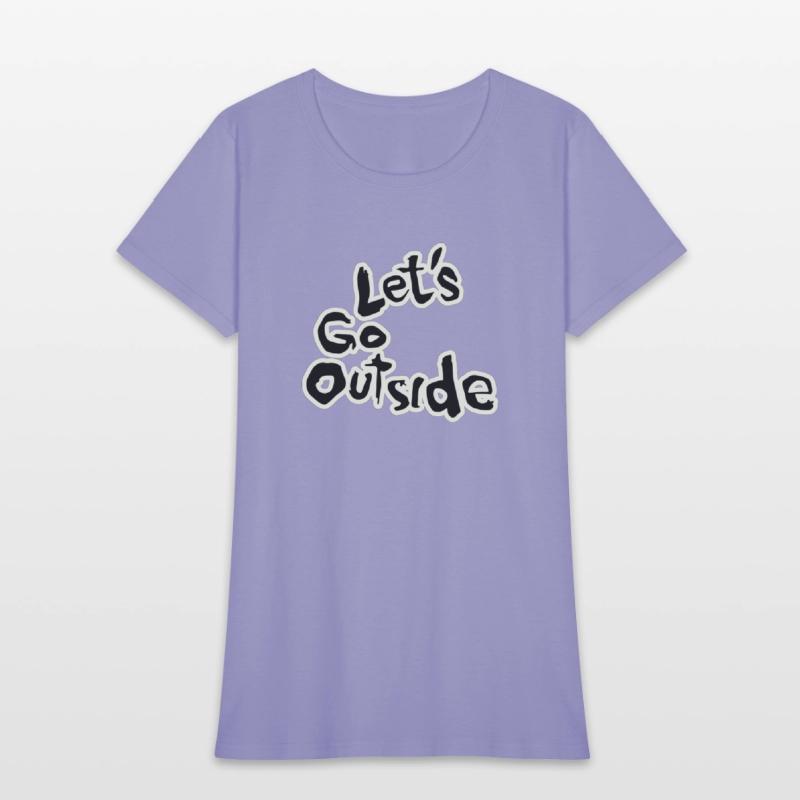Let’s Go Outside - Custom Typography Art