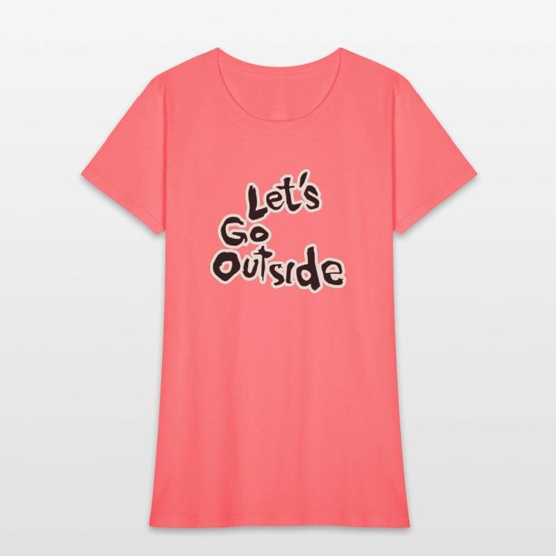 Let’s Go Outside - Custom Typography Art