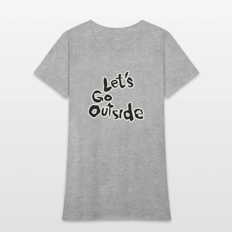 Let’s Go Outside - Custom Typography Art
