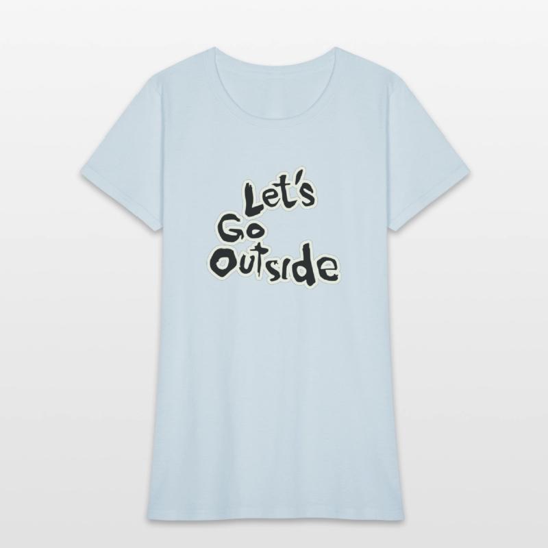 Let’s Go Outside - Custom Typography Art