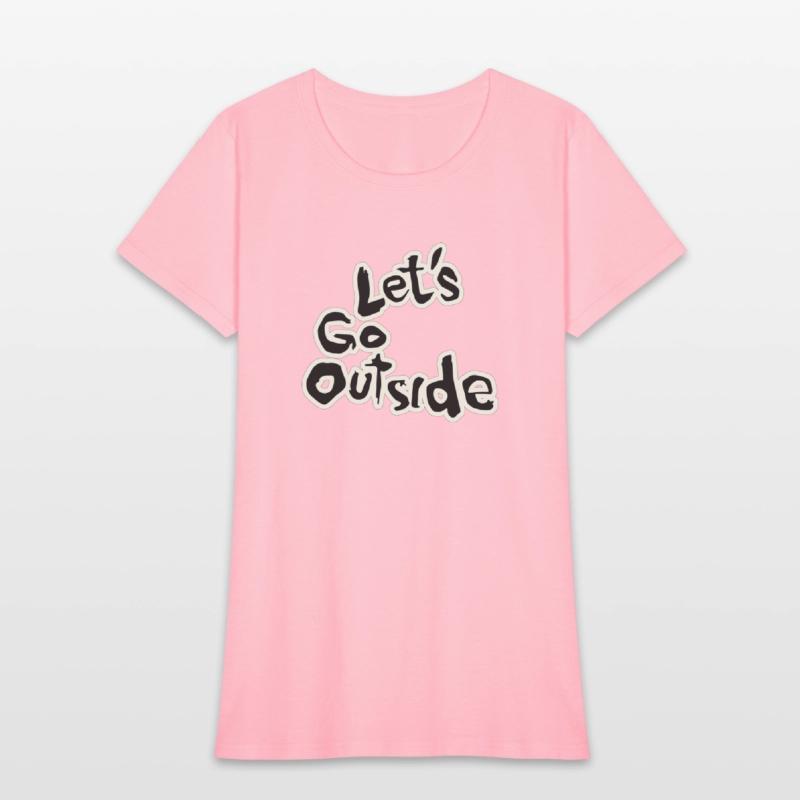 Let’s Go Outside - Custom Typography Art