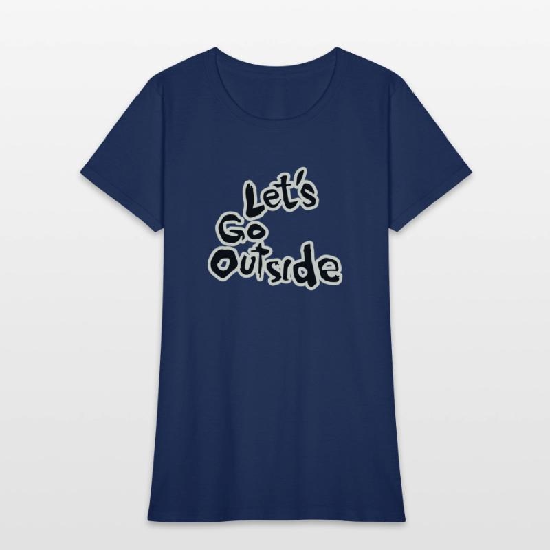 Let’s Go Outside - Custom Typography Art