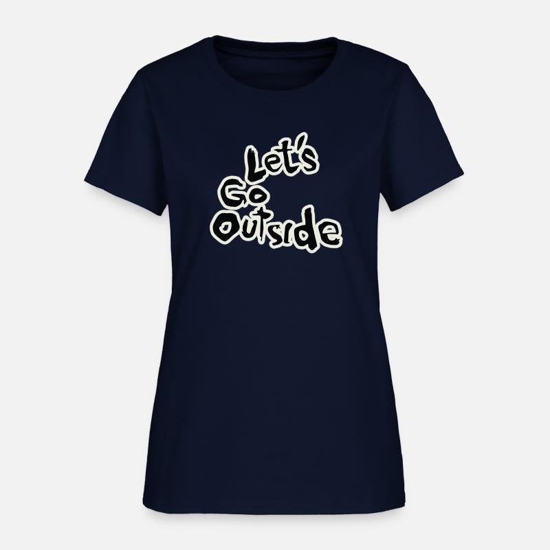 Let’s Go Outside - Custom Typography Art