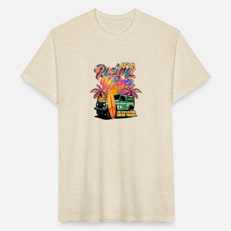 Let's Go Waves | Surfing Paradise Hippie Life