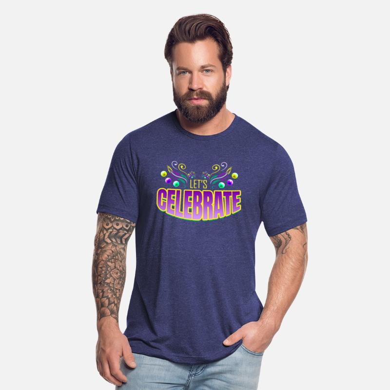 Lettering Let's Celebrate For Mardi Gras