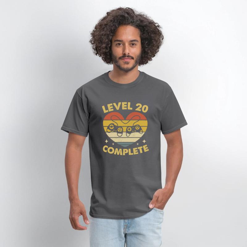 Level 20 Complete Video Gamer 20th wedding vintage