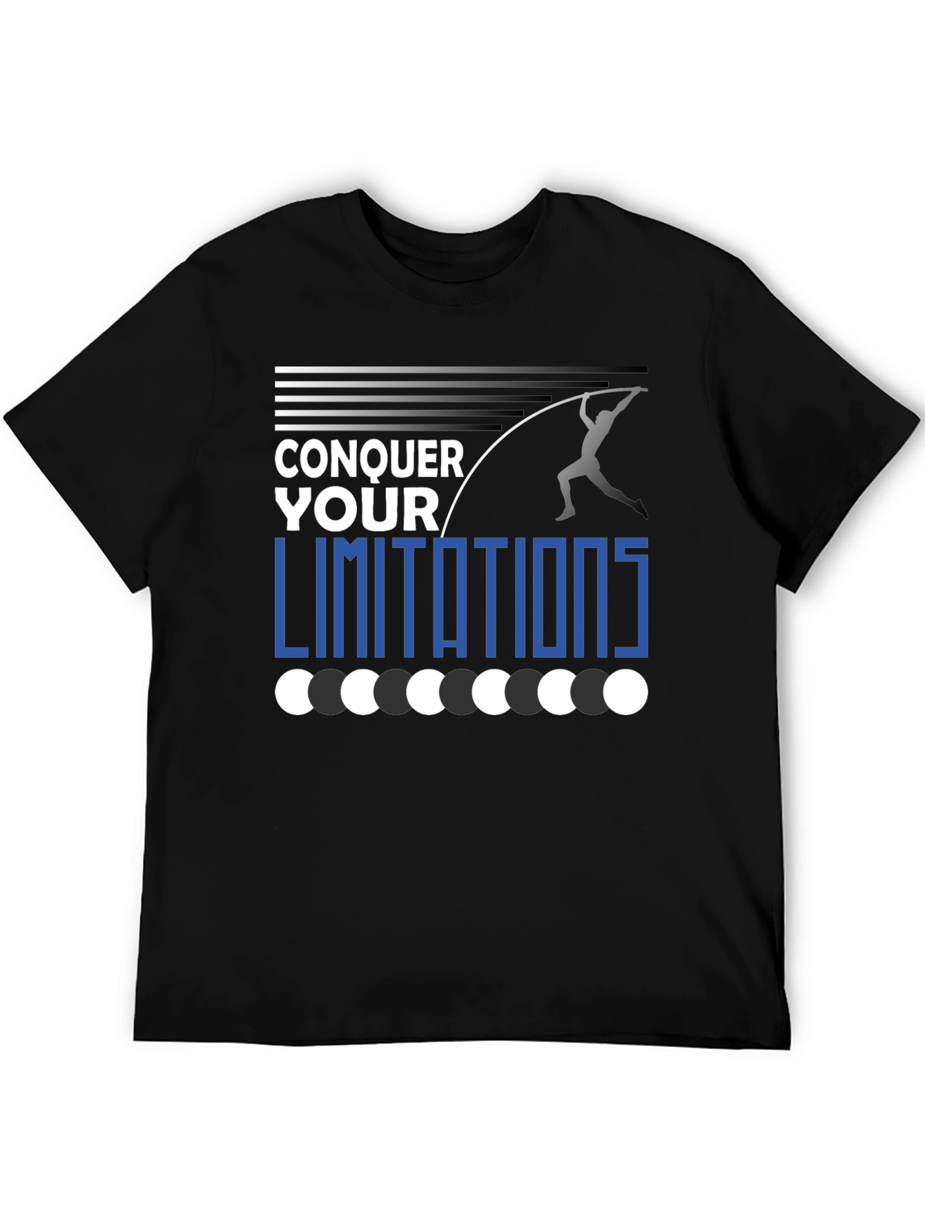 Conquer Your Limitations Graphic Tee Pole Vault