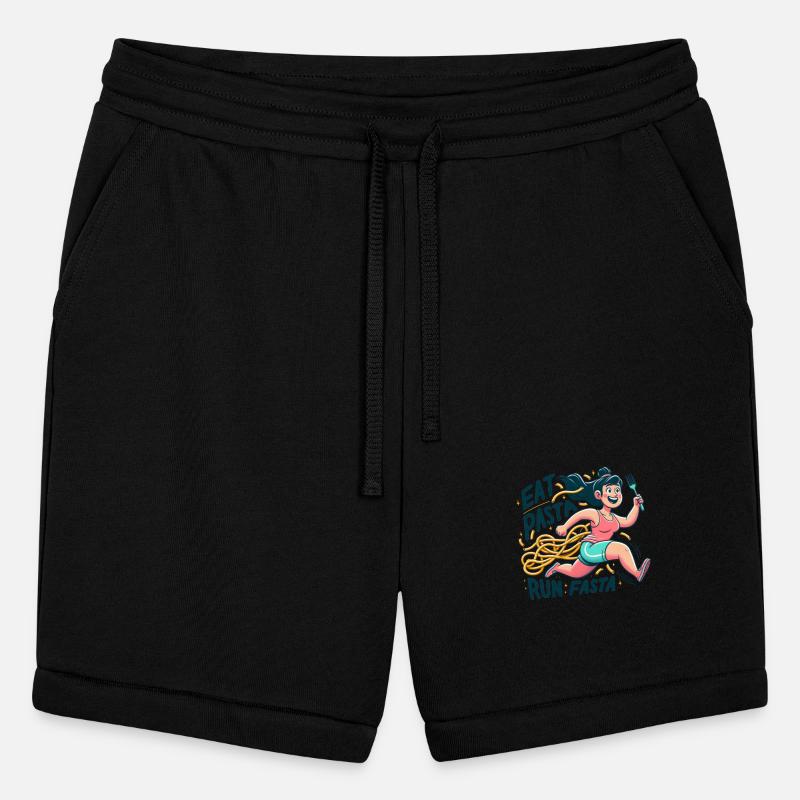 Linguine Leap Fitness Tee - eat pasta run fasta