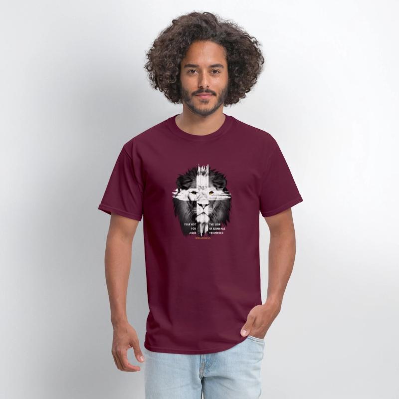 Lion Cross Jesus Christian Lord God Believer