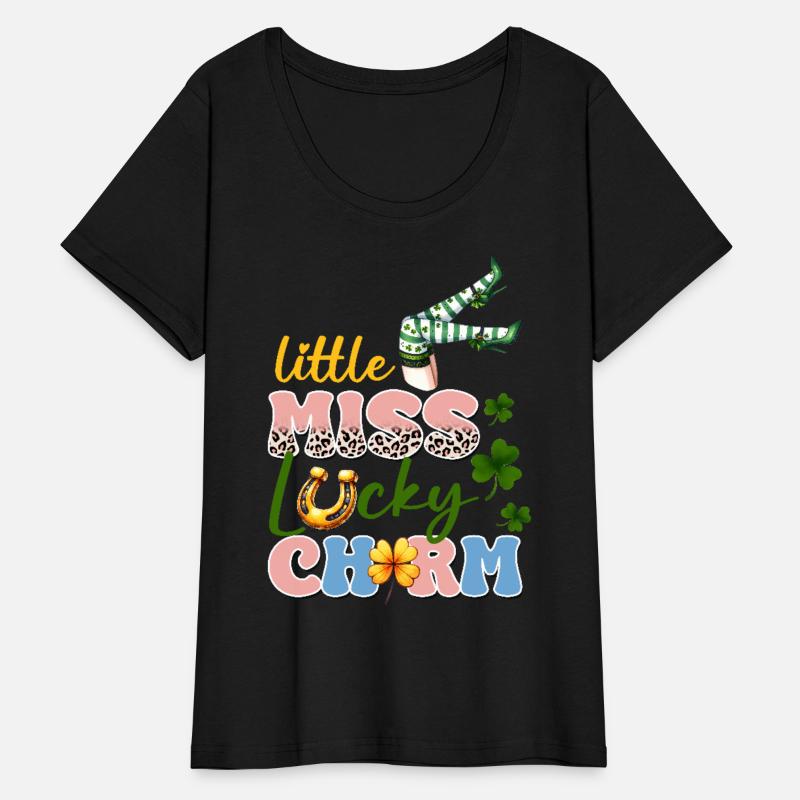 Little Miss Lucky Charm St. Patrick's Day Design