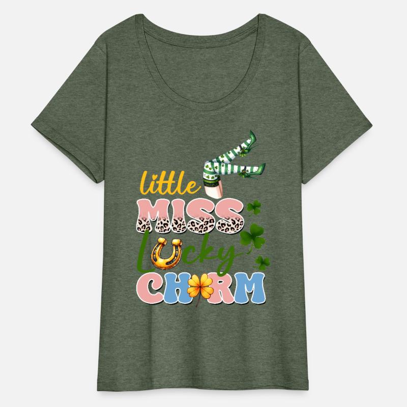 Little Miss Lucky Charm St. Patrick's Day Design