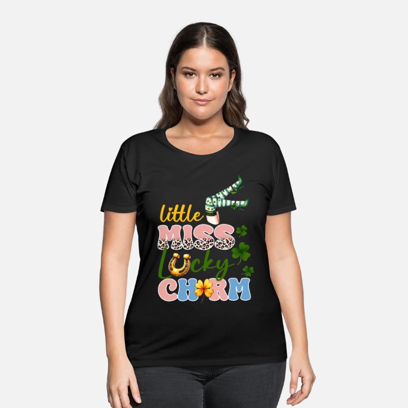 Little Miss Lucky Charm St. Patrick's Day Design