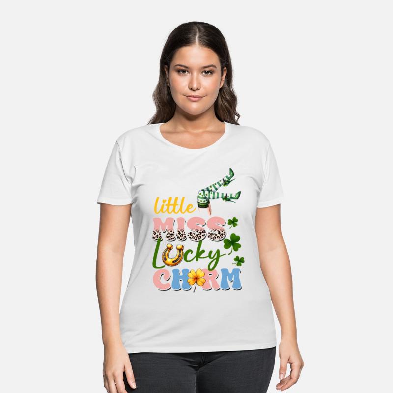 Little Miss Lucky Charm St. Patrick's Day Design