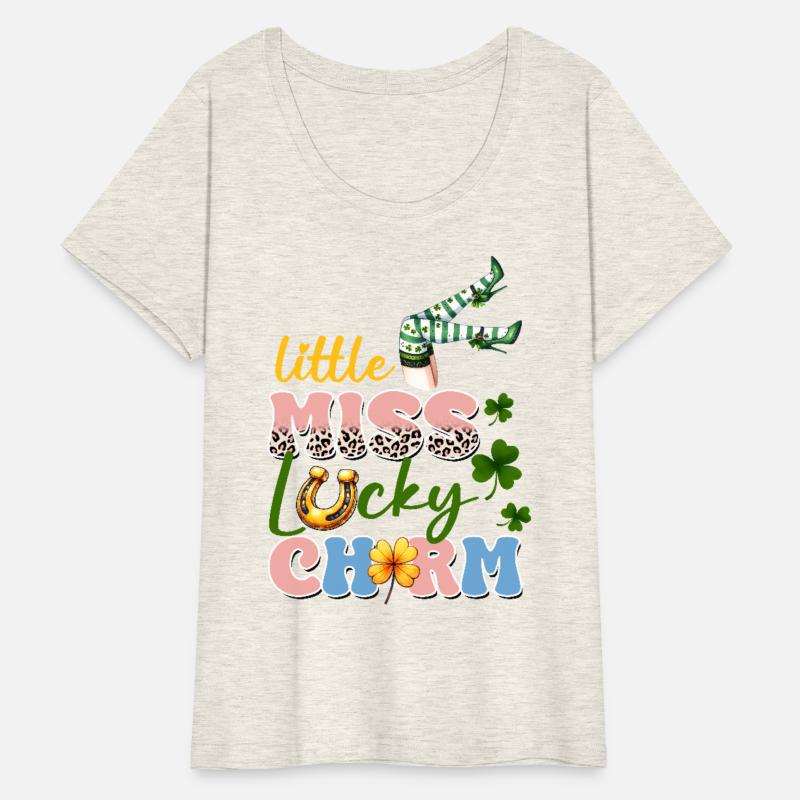 Little Miss Lucky Charm St. Patrick's Day Design