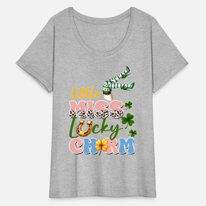 Little Miss Lucky Charm St. Patrick's Day Design
