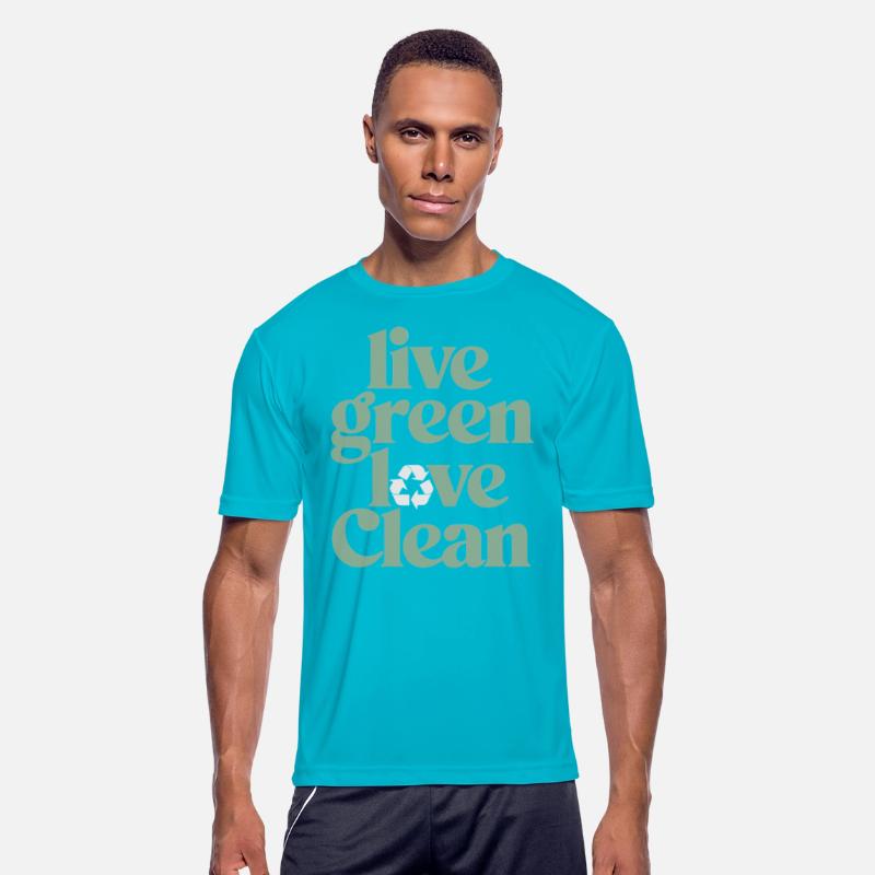 Live Green Love Clean Vegan Vegetarian Lifestyle
