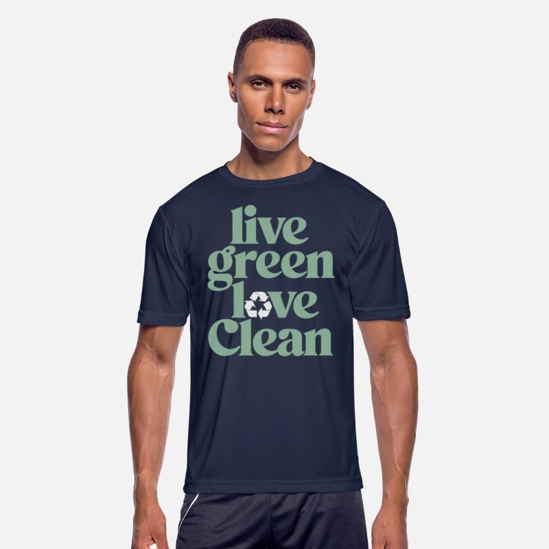 Live Green Love Clean Vegan Vegetarian Lifestyle