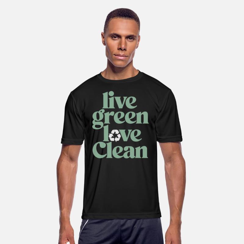 Live Green Love Clean Vegan Vegetarian Lifestyle