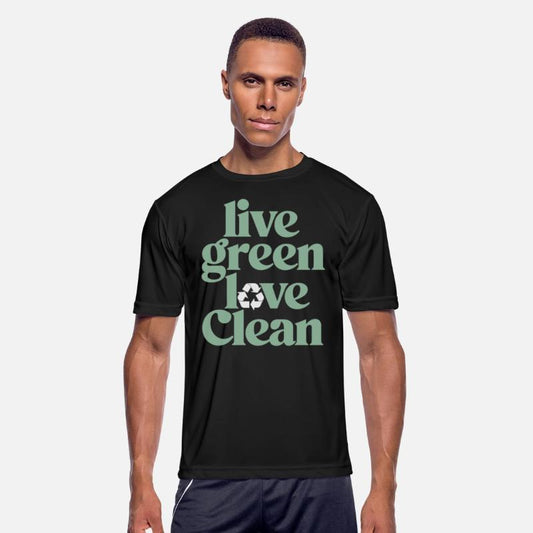 Live Green Love Clean Vegan Vegetarian Lifestyle