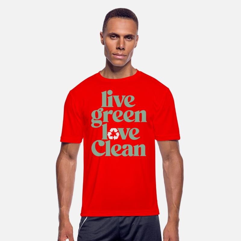 Live Green Love Clean Vegan Vegetarian Lifestyle