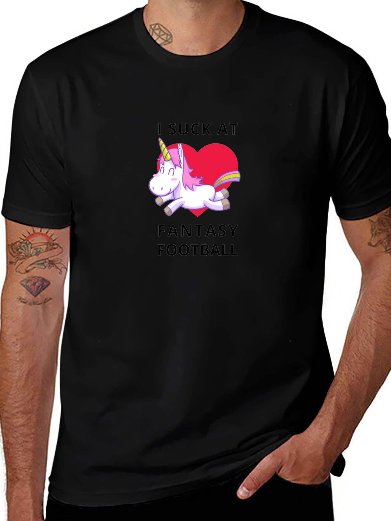 Fantasy Football Unicorn T-Shirt