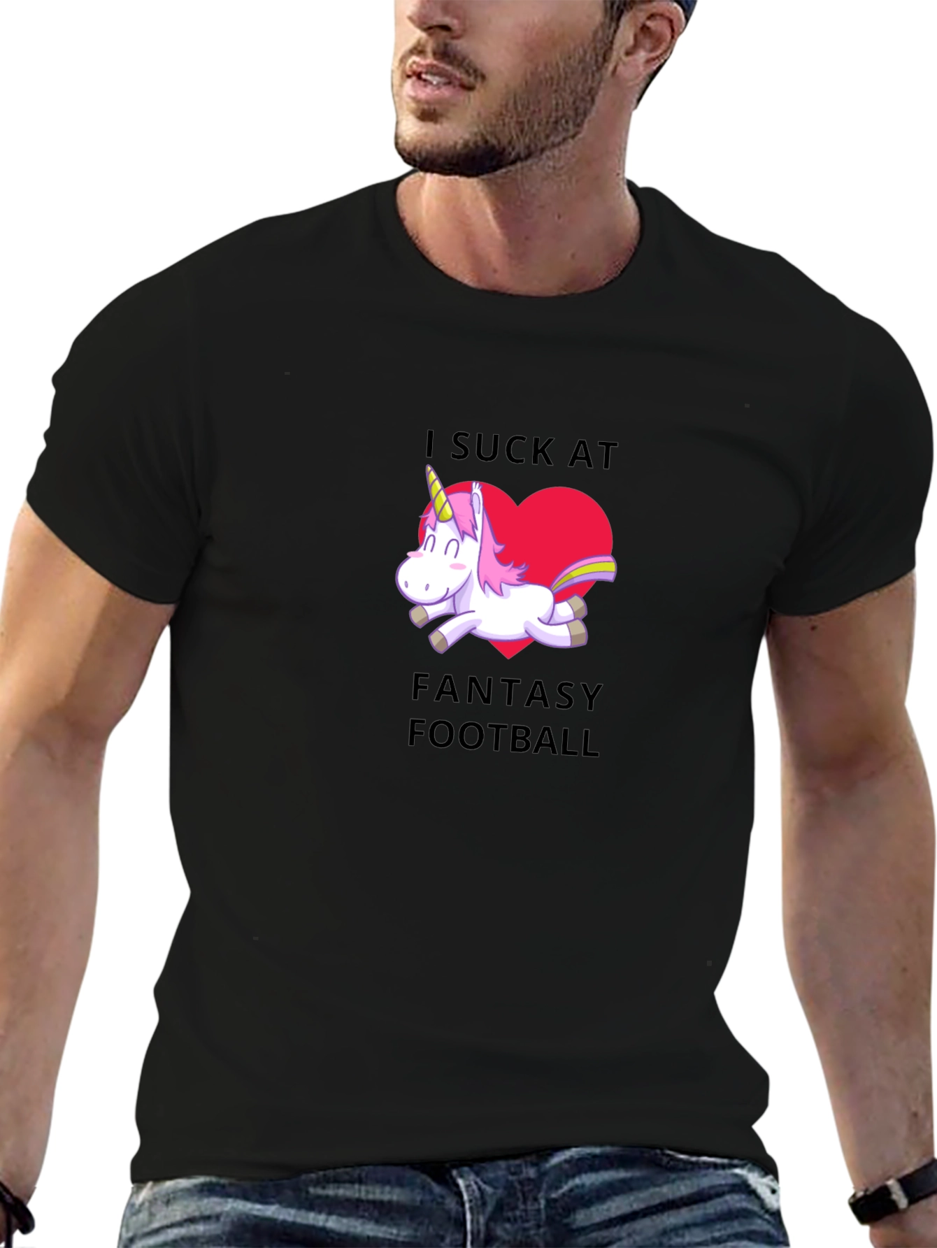 Fantasy Football Unicorn T-Shirt