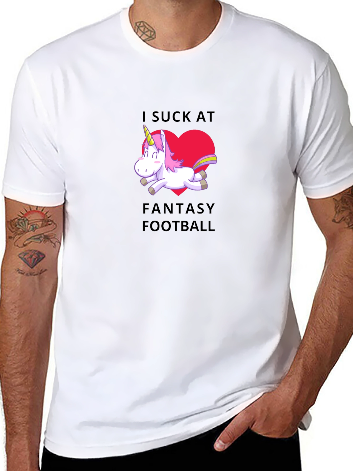 Fantasy Football Unicorn T-Shirt