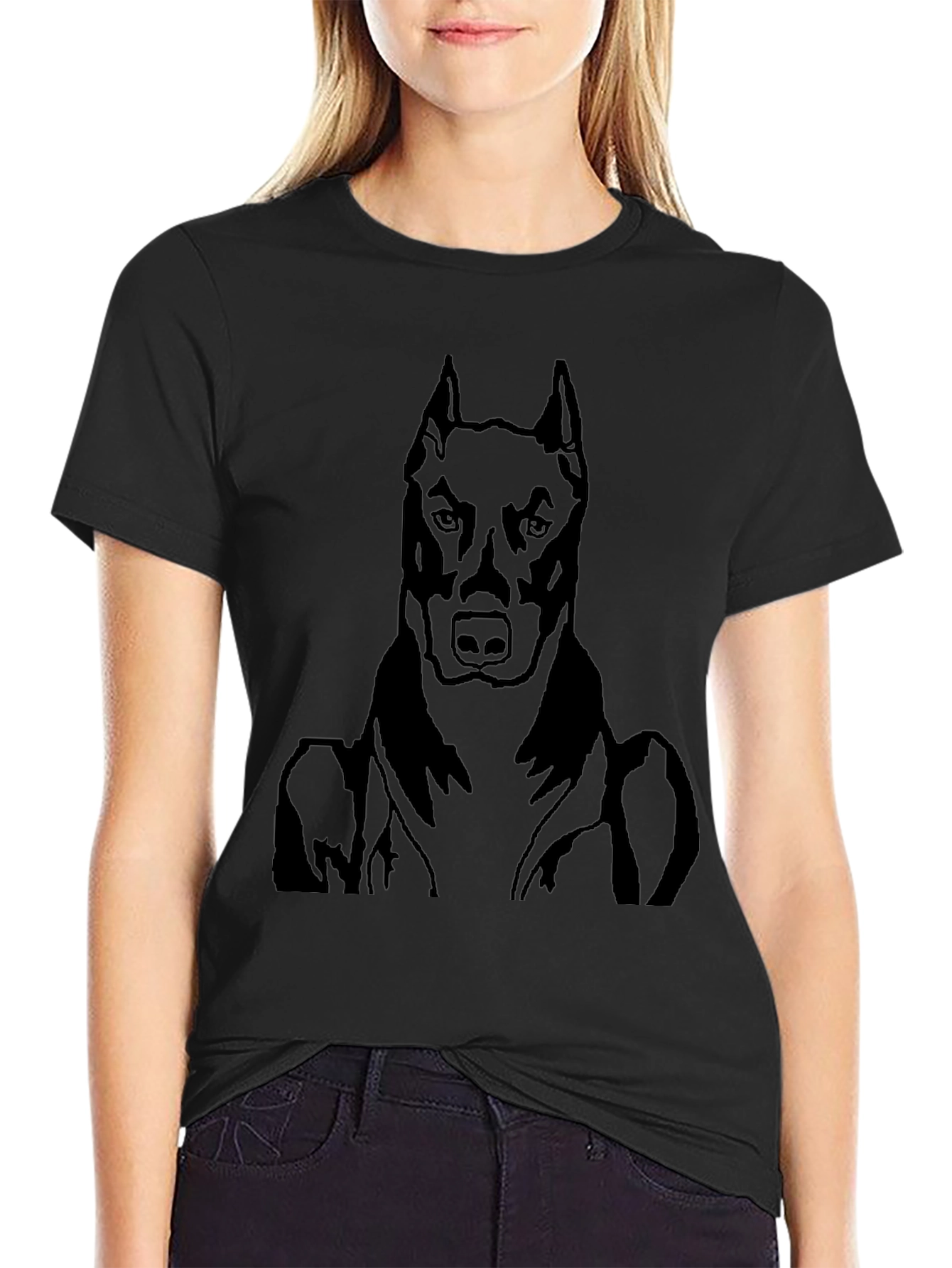 Dog Portrait T-Shirt - Bold Graphic Tee
