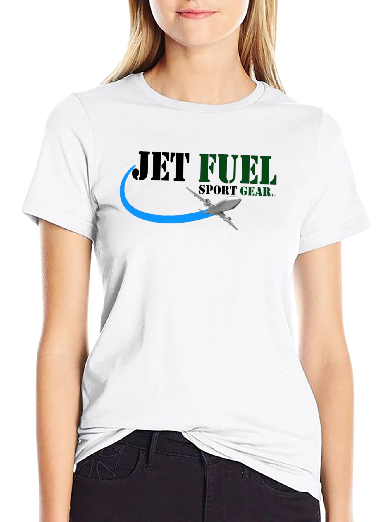 Jet Fuel Sport Gear Black T-Shirt