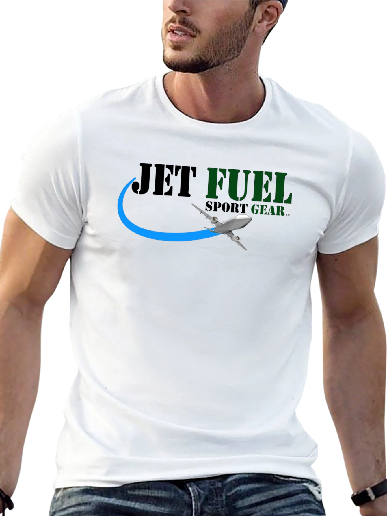 Jet Fuel Sport Gear Black T-Shirt