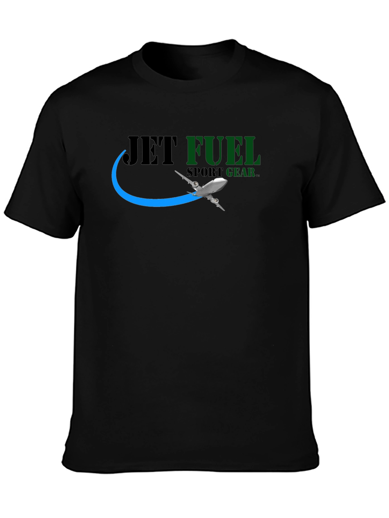 Jet Fuel Sport Gear Black T-Shirt