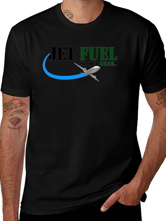 Jet Fuel Sport Gear Black T-Shirt