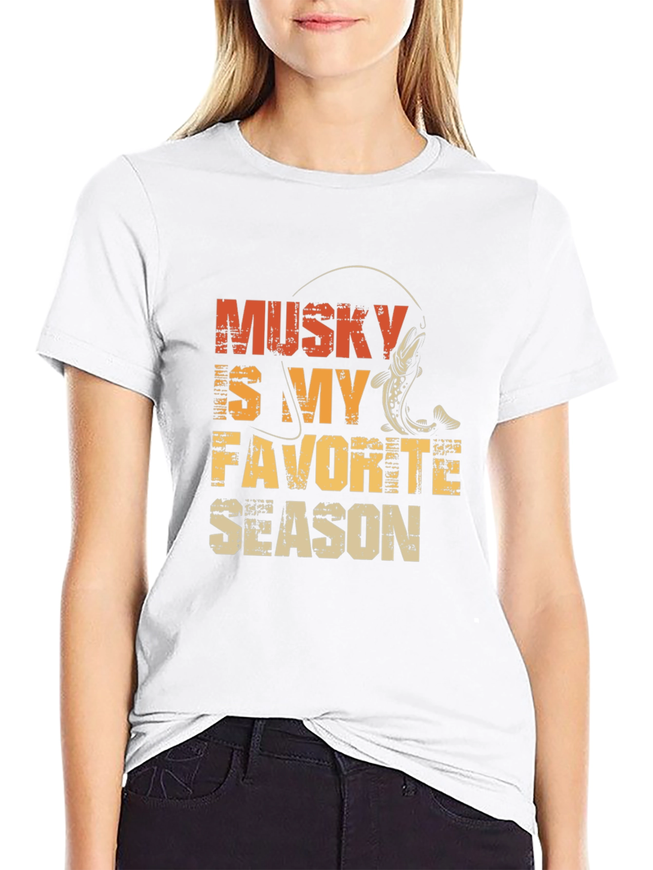Musky Fishing T-Shirt - Favorite Season Tee