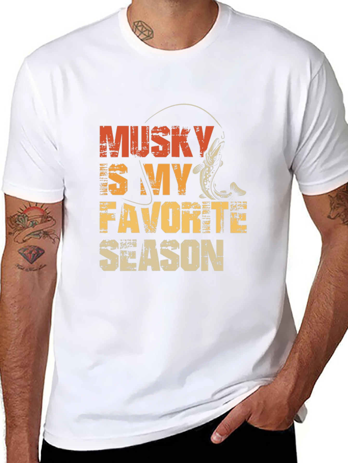 Musky Fishing T-Shirt - Favorite Season Tee