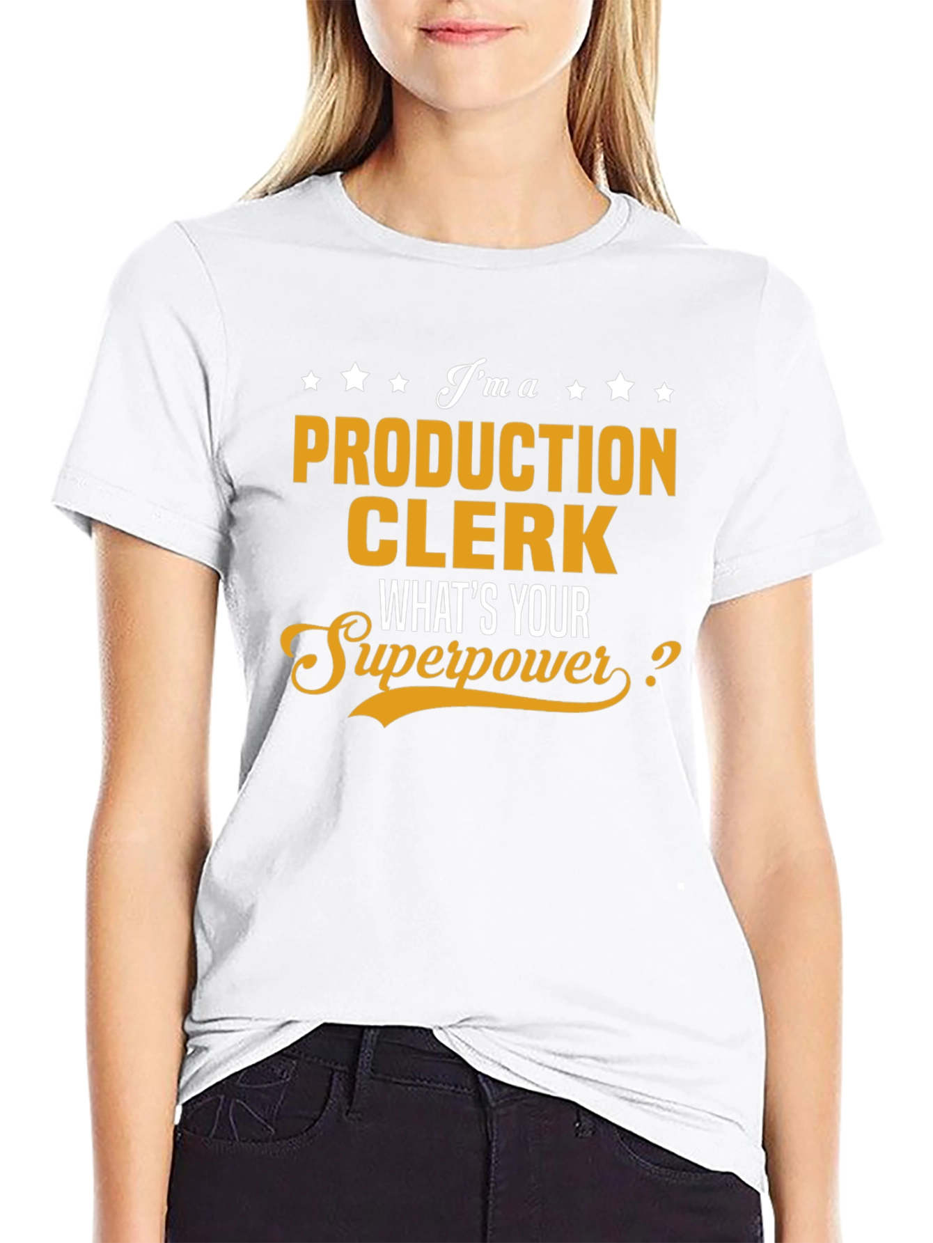 Production Clerk Superpower T-Shirt