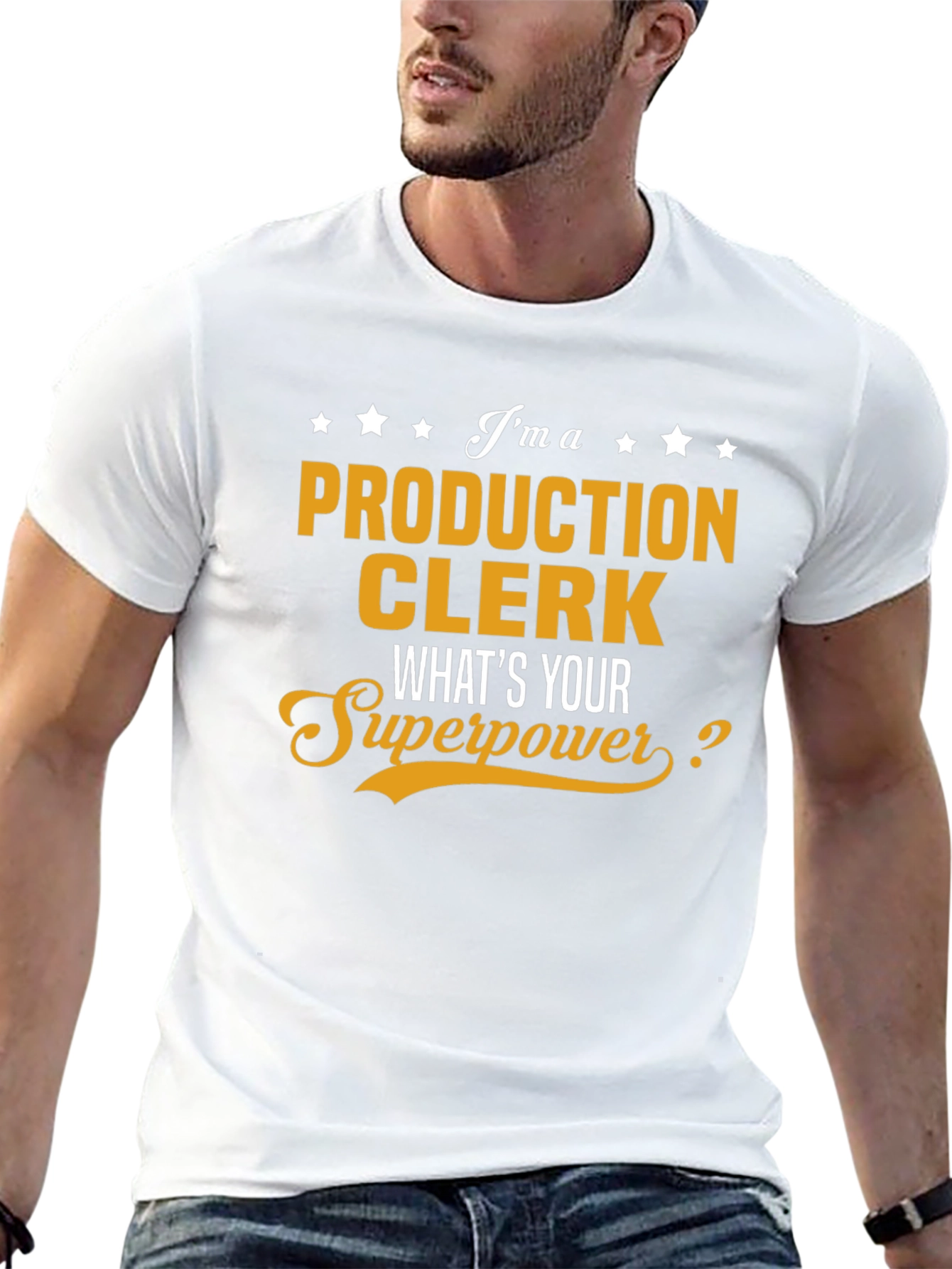 Production Clerk Superpower T-Shirt