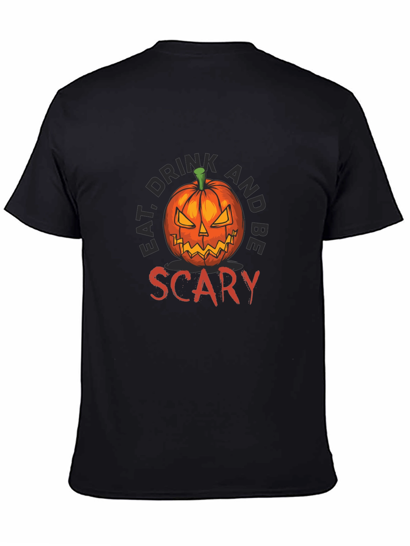 Eat Drink & Be Scary Pumpkin T-Shirt