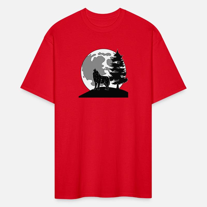 Lonly Wolf moon