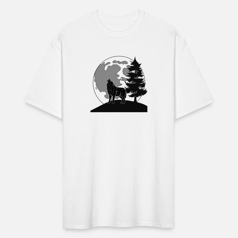Lonly Wolf moon