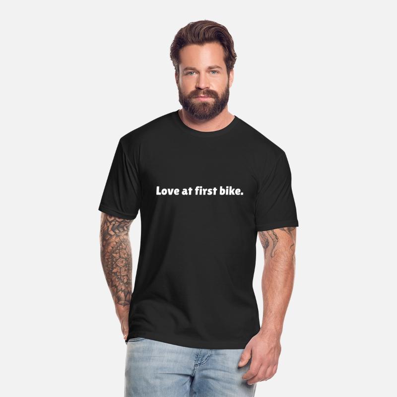 Love at first bike, funny sarcastic cycling slogan