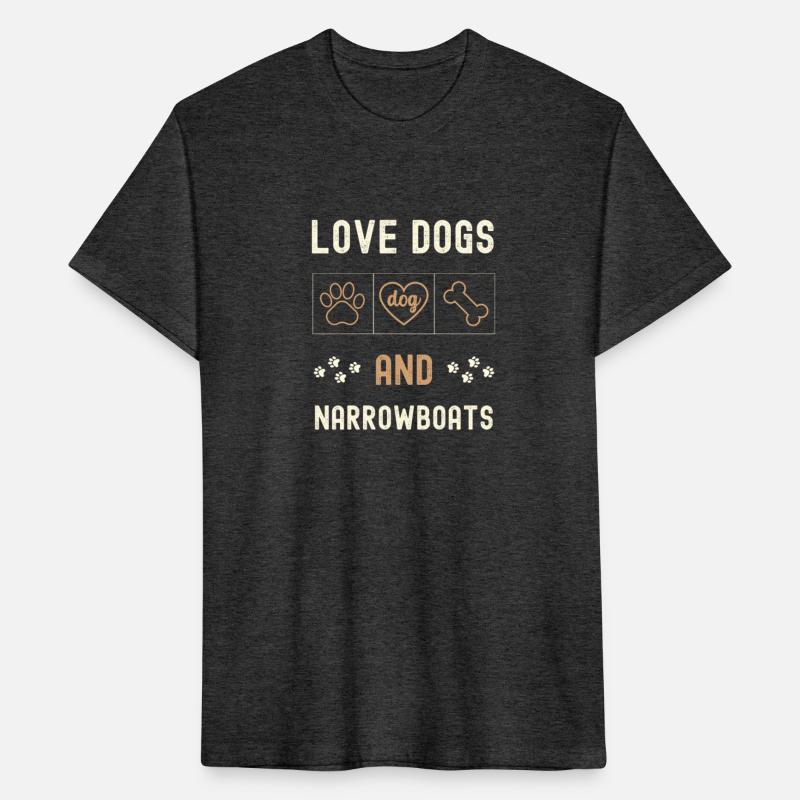 Love Dogs Narrowboats Canals Men Women Dog Owners