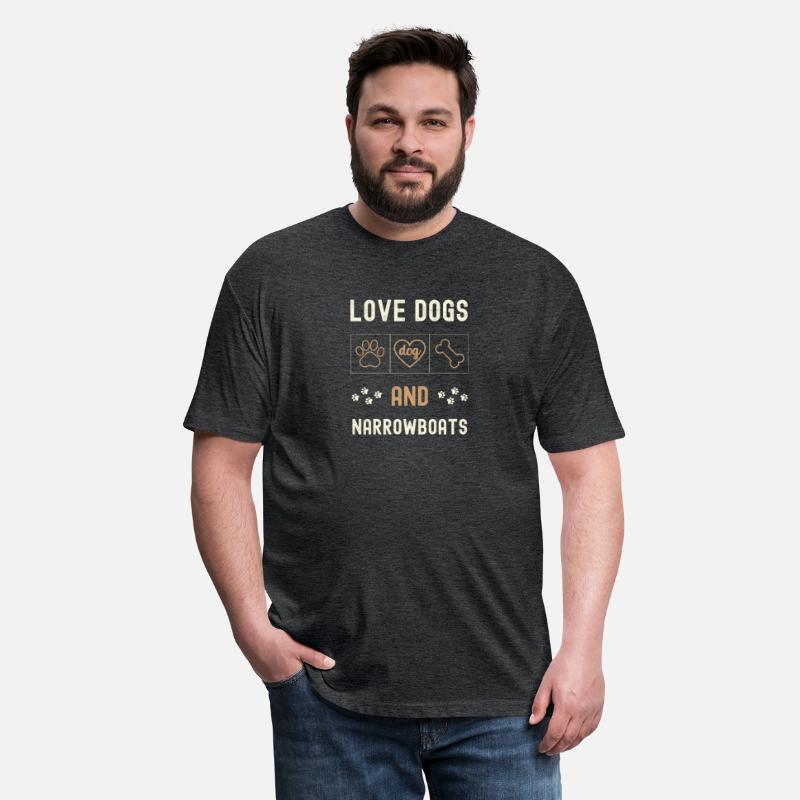 Love Dogs Narrowboats Canals Men Women Dog Owners